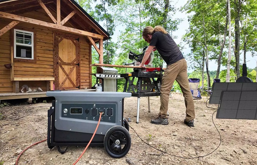 A Portable Industrial Power Station